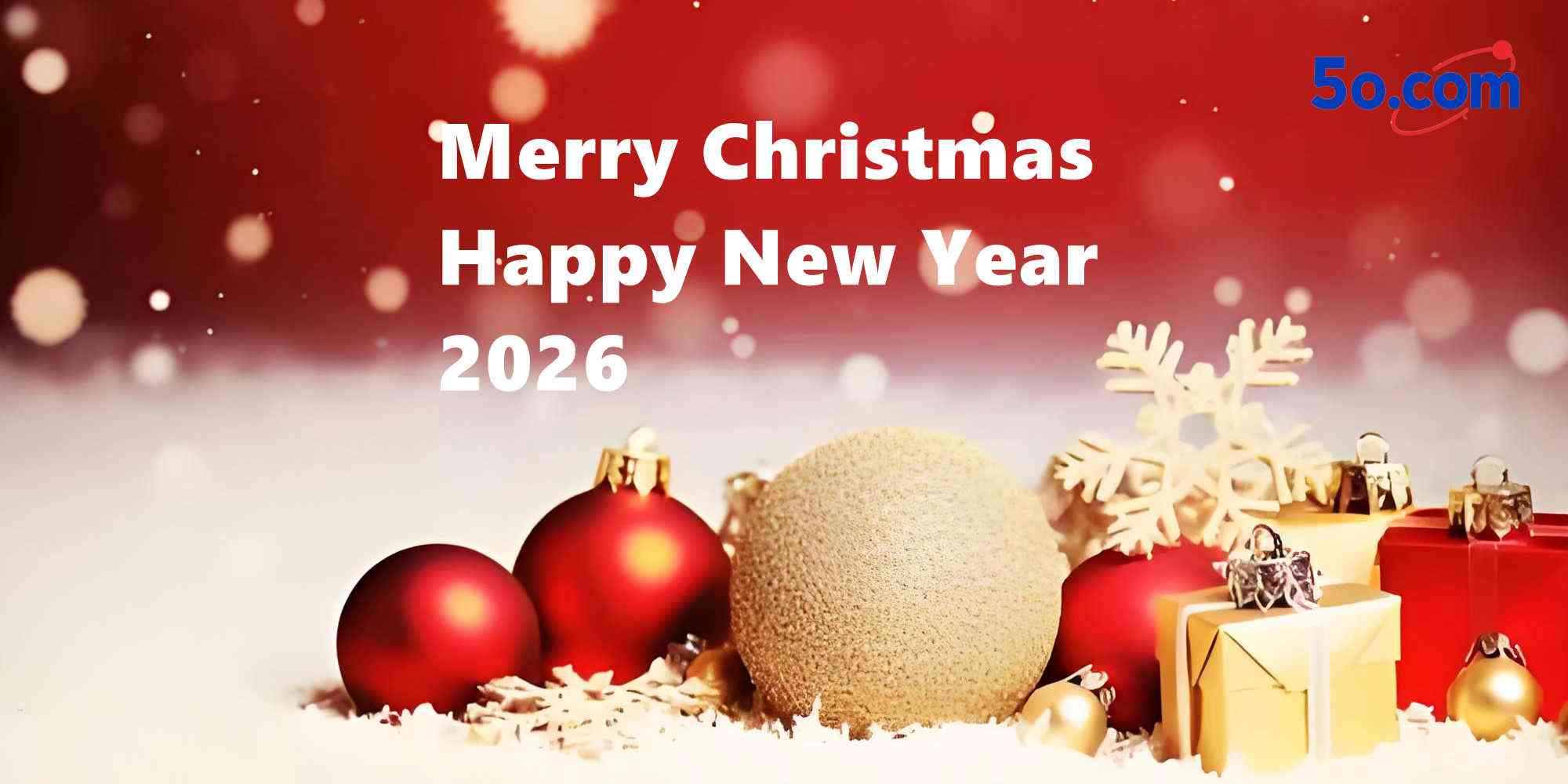 5o.com  Warm Holiday Wishes and Heartfelt Thanks for Our Partnership