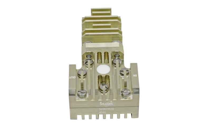 43 to 46GHz Waveguide Isolator