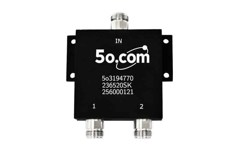 136 to 520MHz 2 Way Power Divider