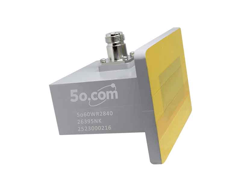 WR284 (BJ32) Waveguide to Coaxial Adapter